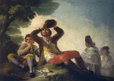 El bebedor de Francisco de Goya